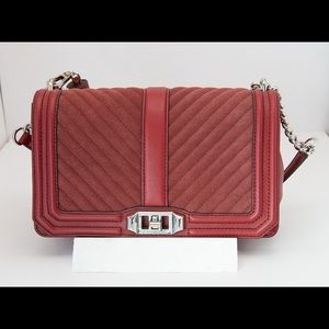 REBECCA MINKOFF “Love crossbody with tassel”